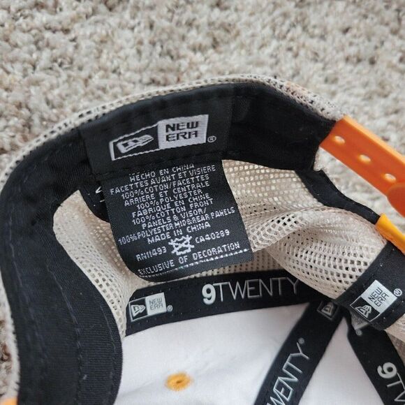 Tennessee Volunteers Hat Orange Adult Adjustable Mesh Snap Back New Era - Picture 7 of 7